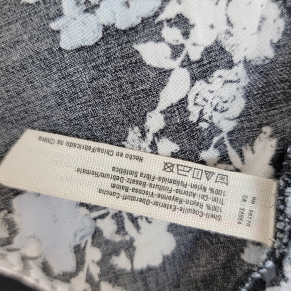 Intimately Free People Floral Lace Trim Trapeze Hem Swing Tank Size Small - Picture 7 of 11